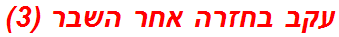 עקב בחזרה אחר השבר (3)