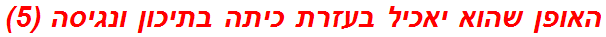 האופן שהוא יאכיל בעזרת כיתה בתיכון ונגיסה (5)