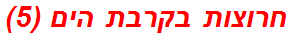 חרוצות בקרבת הים (5)