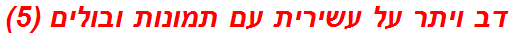 דב ויתר על עשירית עם תמונות ובולים (5)