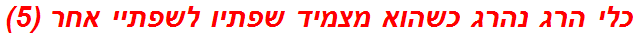 כלי הרג נהרג כשהוא מצמיד שפתיו לשפתיי אחר (5)