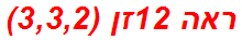 ראה 12זן (3,3,2)