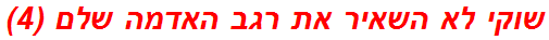 שוקי לא השאיר את רגב האדמה שלם (4)